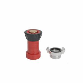 Plastic fire hose nozzle 