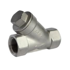 Stainless Steel Y Spring Check Valve 800 Psi