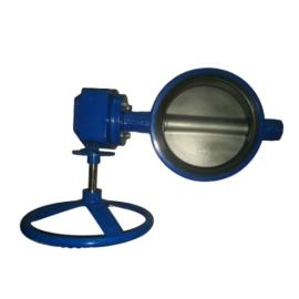 Worm-Geared Wafer Butterfly Valve