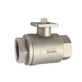 Stainless Steel Ball Valve ( ISO 5211 Mount Pad 2PC Ball Valve )